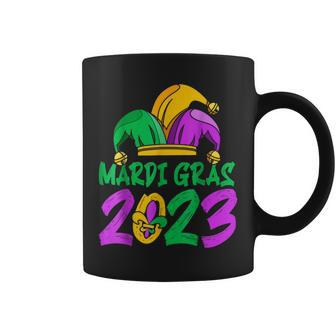 Happy Mardi Gras 2023 Jester Outfit Kids Girl Boy Men Women Coffee Mug - Thegiftio UK