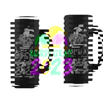 Happy Mardi Gras 2023 Jester Outfit Kids Girl Boy Men Women Coffee Mug - Thegiftio
