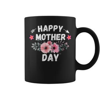 Happy Mothers Day 2023 Cute Floral For Women Mom Grandma Coffee Mug | Mazezy