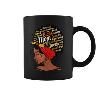 Happy Mother’S Day Black Mom Queen Afro African Mama Women Coffee Mug | Mazezy