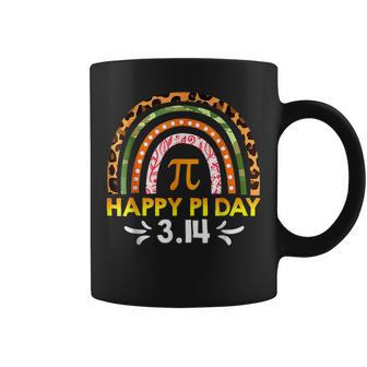 Happy Pi Day Math Teacher Rainbow Funny Pi Day 314 Coffee Mug - Seseable