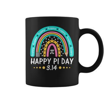 Happy Pi Day Mathematic Math Teacher Gift Rainbow Women Girl Coffee Mug | Mazezy