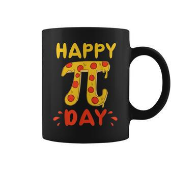 Happy Pi Day Pie Day Pizza - Mathematics Pi Symbol Coffee Mug - Seseable