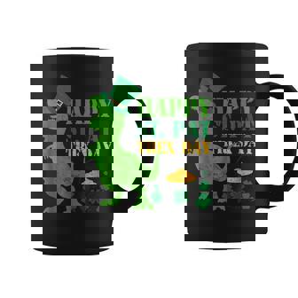 Happy St Pat T Rex Day Dinosaur St Patricks Day Coffee Mug - Seseable