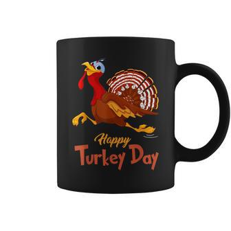 Happy Turkey Day Funny Thanksgiving Day Holiday Gifts Boys Coffee Mug - Thegiftio UK