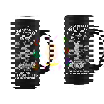 Happy Uh You Know The Thing Funny Bunny Joe Biden Egg Easter Coffee Mug - Seseable