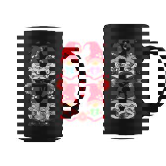 Happy Valentines Day Gnome With Leopard Sunflower Valentine Coffee Mug | Seseable FR