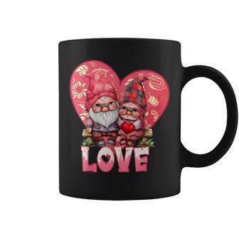 Happy Valentines Day Gnome With Love Gnome Valentines Day Coffee Mug - Seseable