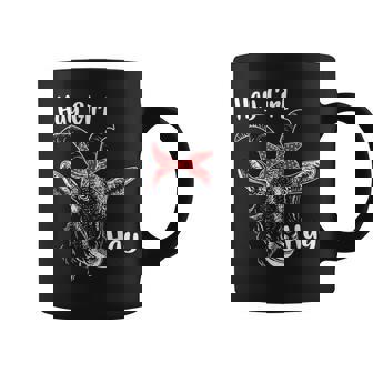 Hay Girl Hay Cute Farm Animal Funny Goat Farm Lovers Pun Coffee Mug | Mazezy