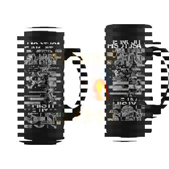 He Is Not Just A Marine He Is My Son Marine Mother Coffee Mug | Mazezy