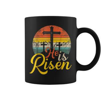 He Is Risen Christian Easter Jesus Family Matching Outfit Coffee Mug | Mazezy