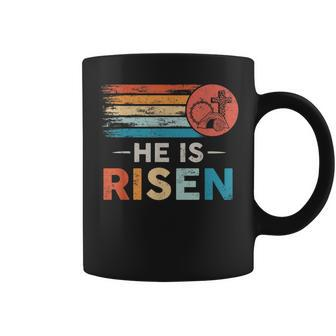 He Is Risen Sun Resurrection Easter Christian Men Women Kids Coffee Mug | Mazezy