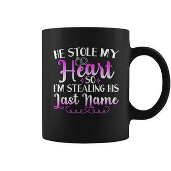 He Stole My Heart So I Am Stealing His Last Name V2 Coffee Mug - Thegiftio UK
