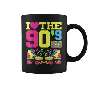 Heart 90S 1990S Fashion Theme Party Outfit Nineties Costume  Coffee Mug