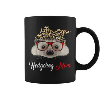 Hedgehog Mom Funny Hanging With Bandana Mama Gift Coffee Mug - Seseable