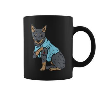 Heeler I Love Mom Animal Pet Red Blue Cattle Dog Women Gift Gift For Womens Coffee Mug | Mazezy CA