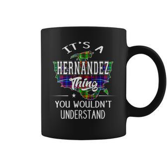 Hernandez Thing Surname Family Member Birthday Gift Coffee Mug - Seseable