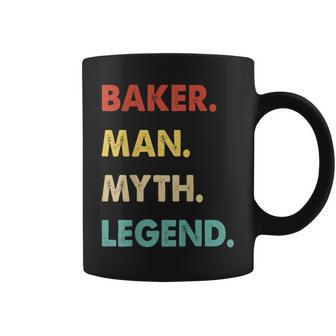 Herren Bäcker Mann Mythos Legende Tassen - Seseable