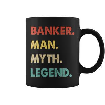 Herren Banker Mann Mythos Legende Tassen - Seseable