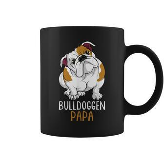 Herren Bulldoggen Papa Hundehalter Englische Bulldogge Tassen - Seseable