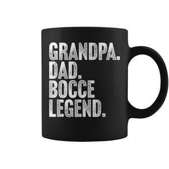 Herren Grandpa Dad Bocce Legend Opa Papa Boccia Legende Tassen - Seseable