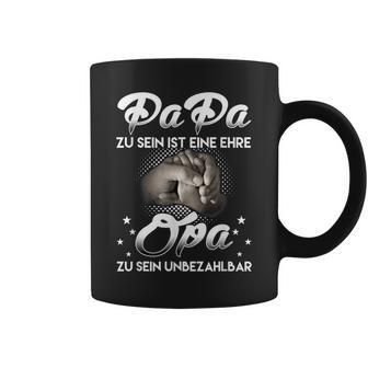 Herren Herren Ich Habe Zwei Titel Papa Und Opa Geschenk Tassen - Seseable