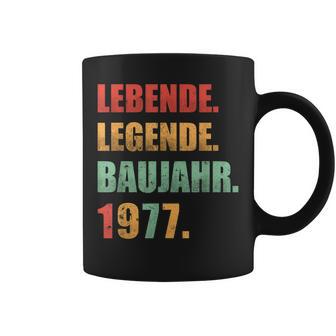 Herren Lebende Legende Baujahr 1977 Geschenk Geburtstag Tassen - Seseable