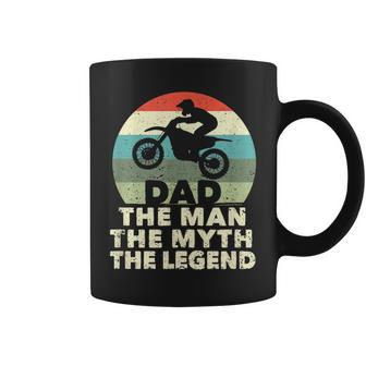 Herren Motocross MX Rider Dad Tassen - Mann, Mythos, Legende - Seseable