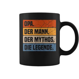 Herren Opa Der Mann Der Mythos Die Legende Großvater Geschenk Tassen - Seseable