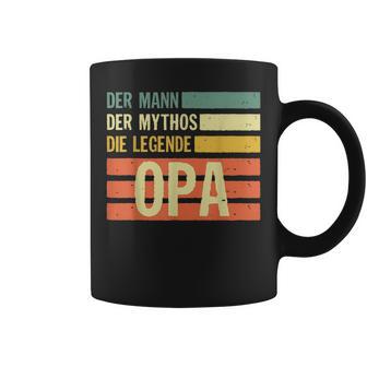 Herren Opa Der Mann Der Mythos Die Legende Lustiges Geschenk Tassen - Seseable