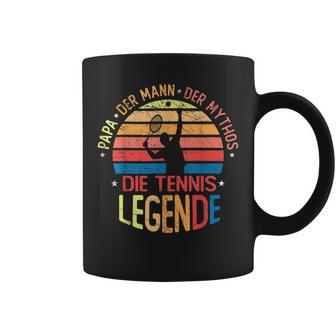 Herren Papa Tennis Legende Tassen, Retro Design für Tennisspieler - Seseable