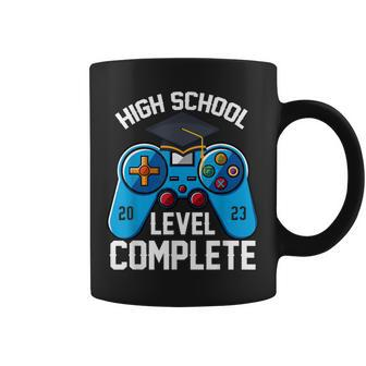 High School Level Complete Class Of 2023 Graduation Coffee Mug - Thegiftio UK
