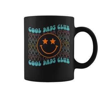 Hippie Face Cool Dads Club Retro Groovy Fathers Day Funny Coffee Mug - Thegiftio UK