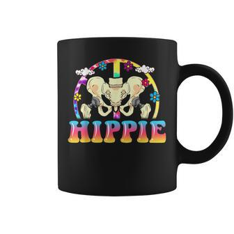 Hippie Hip Replacement Joint Surgery Funny Recovery Fun Gift Coffee Mug - Seseable