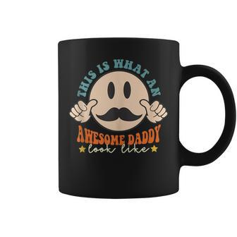 Hippie This Is What An Awesome Daddy Looks Like Fathers Day Coffee Mug - Thegiftio UK