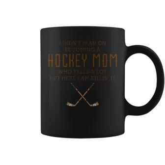 Hockey Mom Funny Mothers Day Gift Ice Hockey Player For Mom Coffee Mug - Seseable