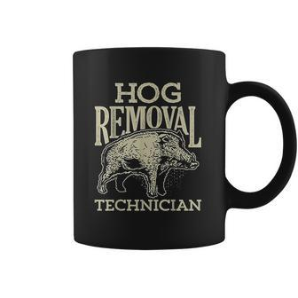 Hog Removal Technician Boar Hunting Vintage Pig Gift Coffee Mug - Thegiftio UK