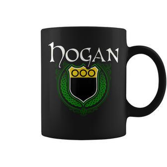 Hogan Surname Irish Last Name Hogan Family Crest Coffee Mug | Mazezy
