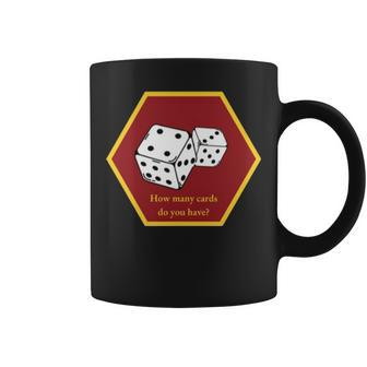 Hold Up Your Cards Board Game Coffee Mug | Mazezy