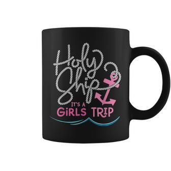 Holy Ship Girls Trip Fun Cruise Vacation Nautical Gift Coffee Mug | Mazezy