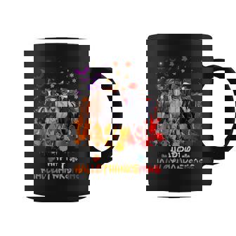 Horse Halloween And Merry Christmas Happy Hallothanksmas Coffee Mug | Mazezy