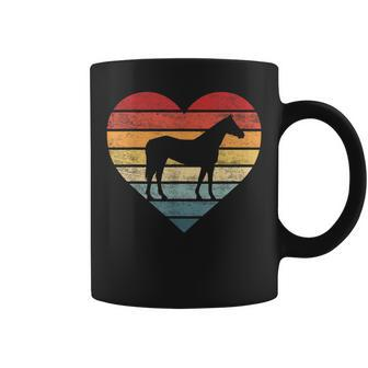Horse Lover Gifts Horseback Riding Equestrian Retro Vintage Coffee Mug - Seseable