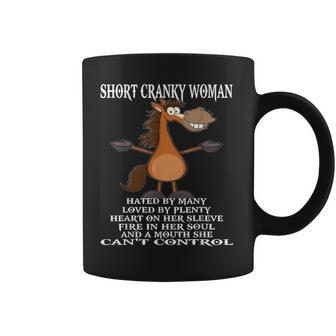 Horse Short Cranky Woman Hated By Many Coffee Mug | Mazezy