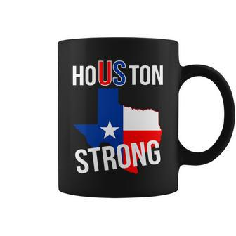 Houston Us Strong Texas State Flag Coffee Mug - Monsterry CA