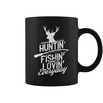 Hunting Fishing And Loving Everyday Sport Coffee Mug | Mazezy