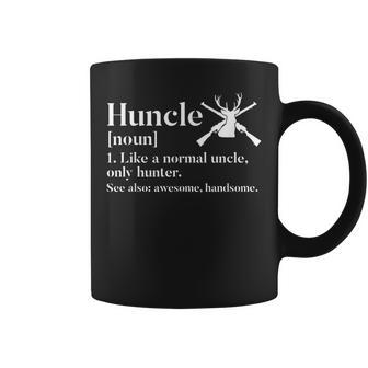 Hunting Uncle Definition Funny Huncle Gift For Uncle Hunter Gift For Mens Coffee Mug