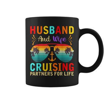 Husband Wife Cruising Partners For Life Cruise Vacation Trip Coffee Mug | Mazezy