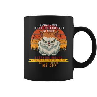 I Actually Dont Need To Control My Anger-Unisex Coffee Mug | Mazezy