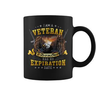 I Am A Veteran My Oath Of Enlistment Has No Expiration Date V2 Coffee Mug - Seseable