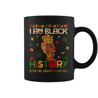 I Am Black History Month African American For Womens Girls Coffee Mug | Mazezy